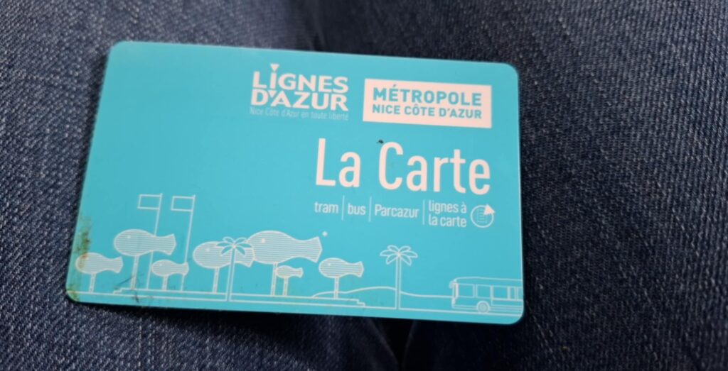 nice, public transport card